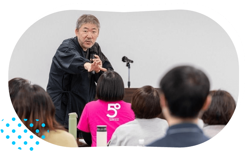 ご縁紡ぎ大学の講義風景