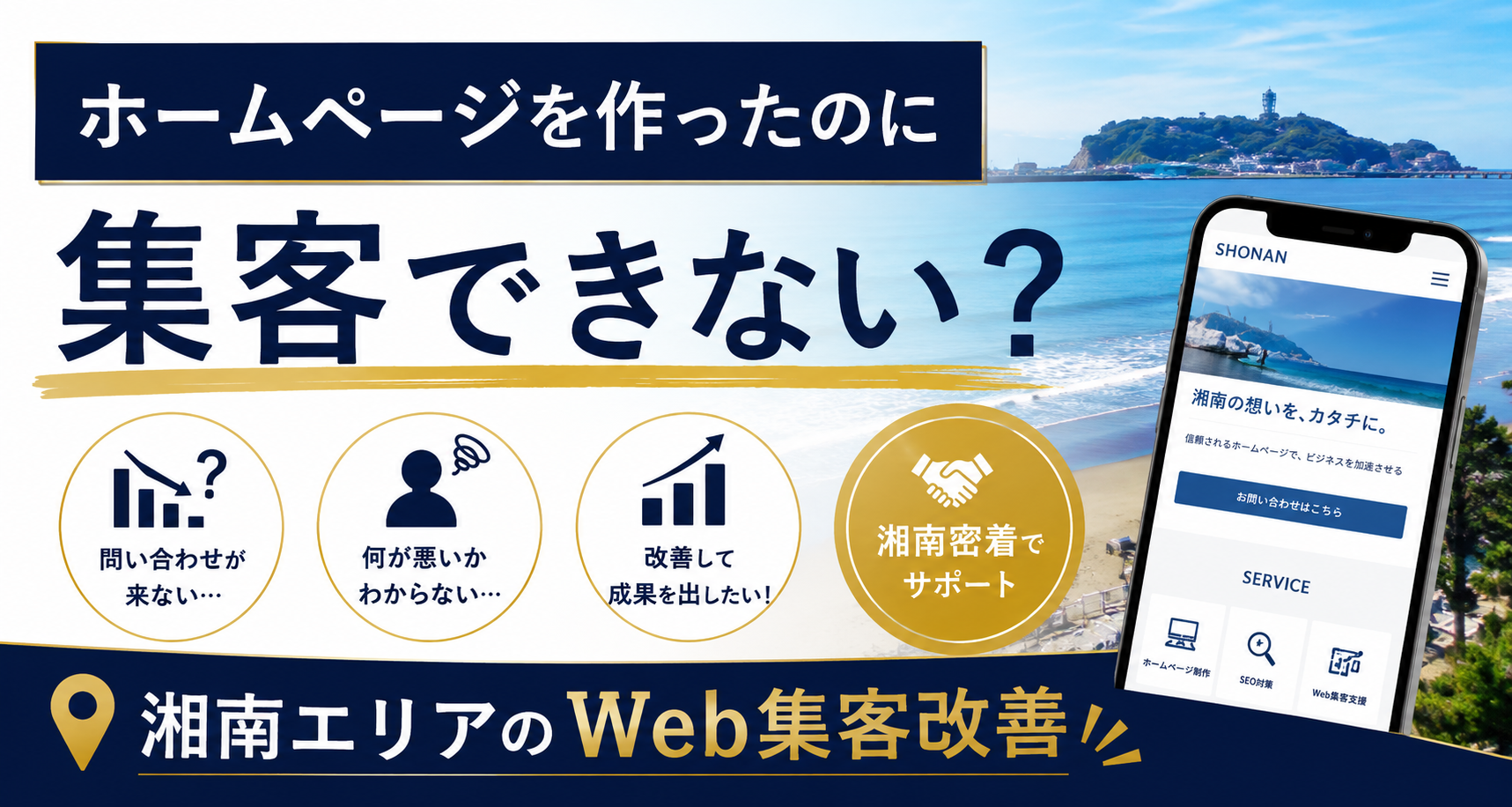 ホームページ集客できないアイキャッチ